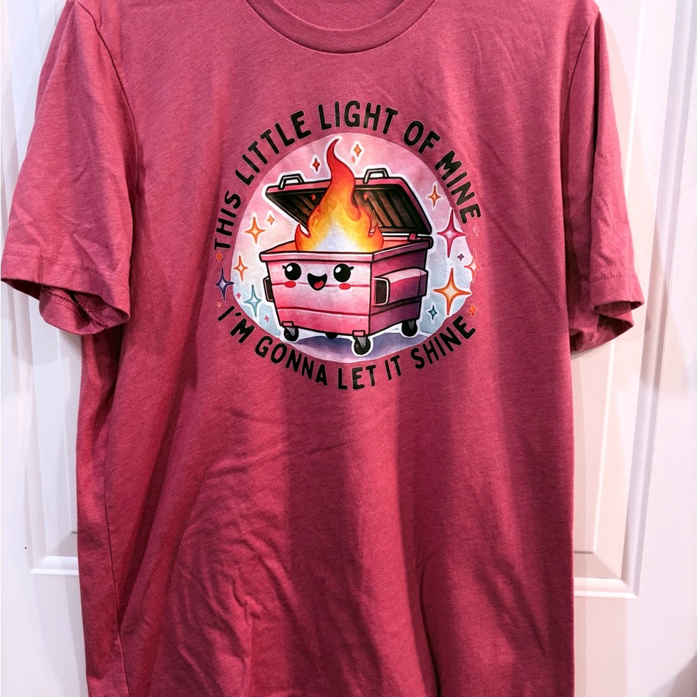 Pink Graphic T-Shirt with Fun Design